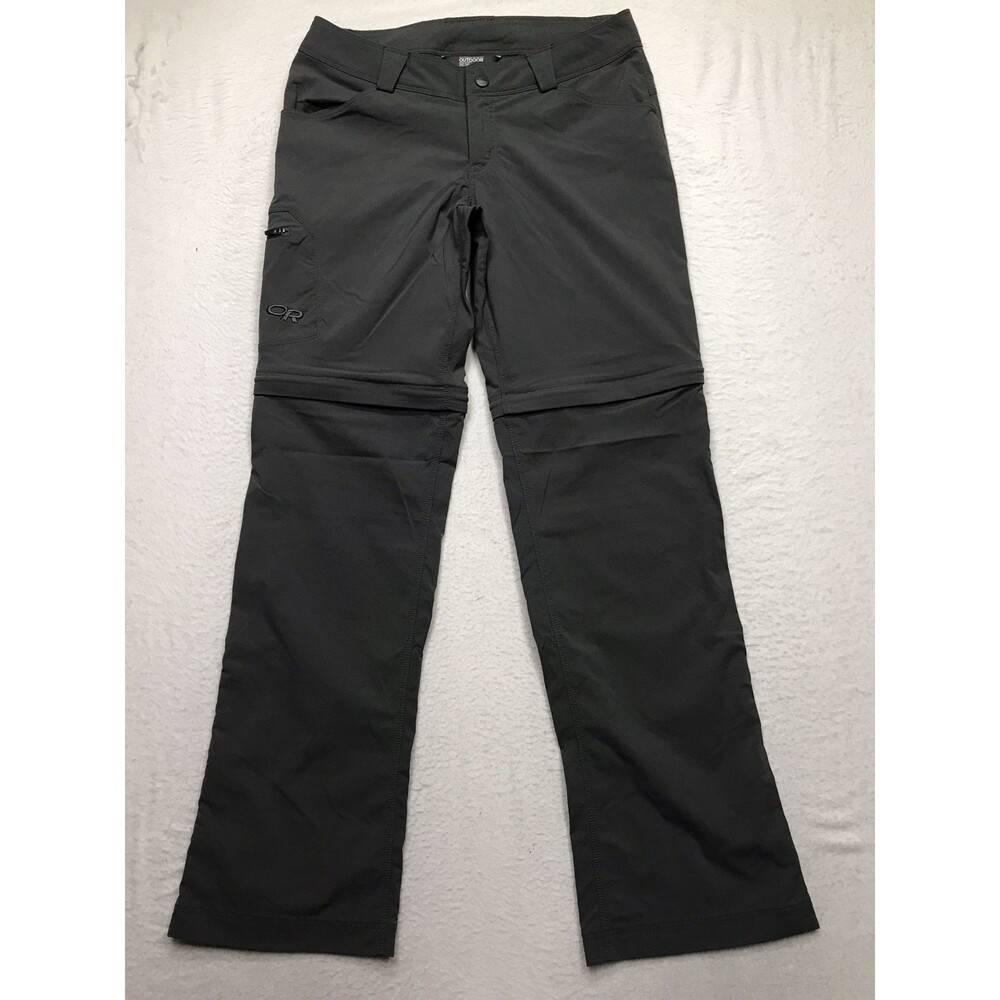OUTDOOR RESEARCH Pant Women 2 (28x30) Green Equinox Convertible Hiking Nylon